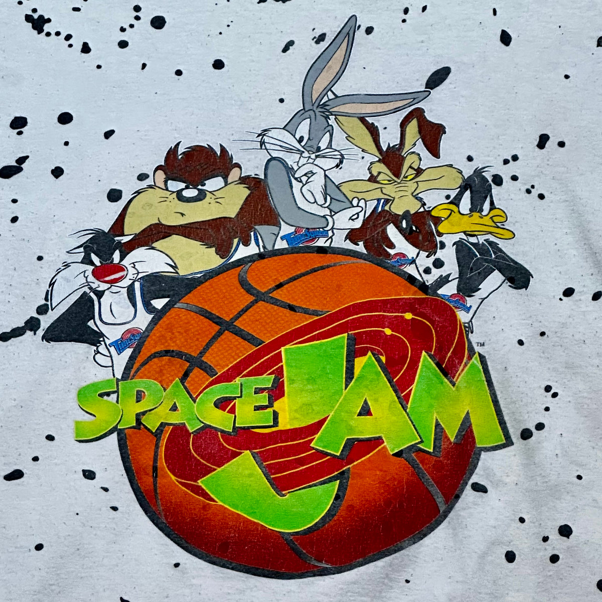Vintage 90s Space Jam Tshirt