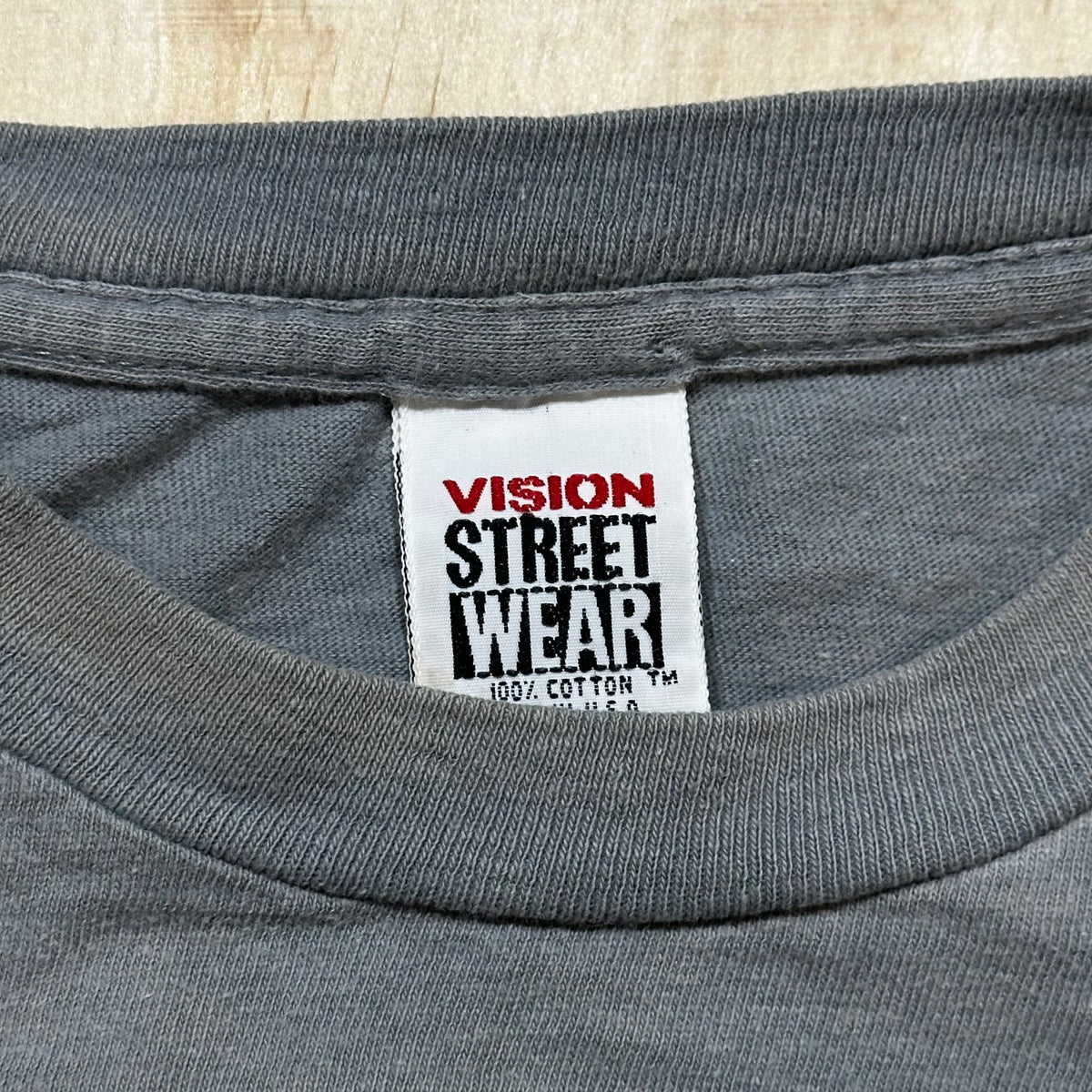 Vintage 80s Vision Street Wear Skateboard Shirt kids large