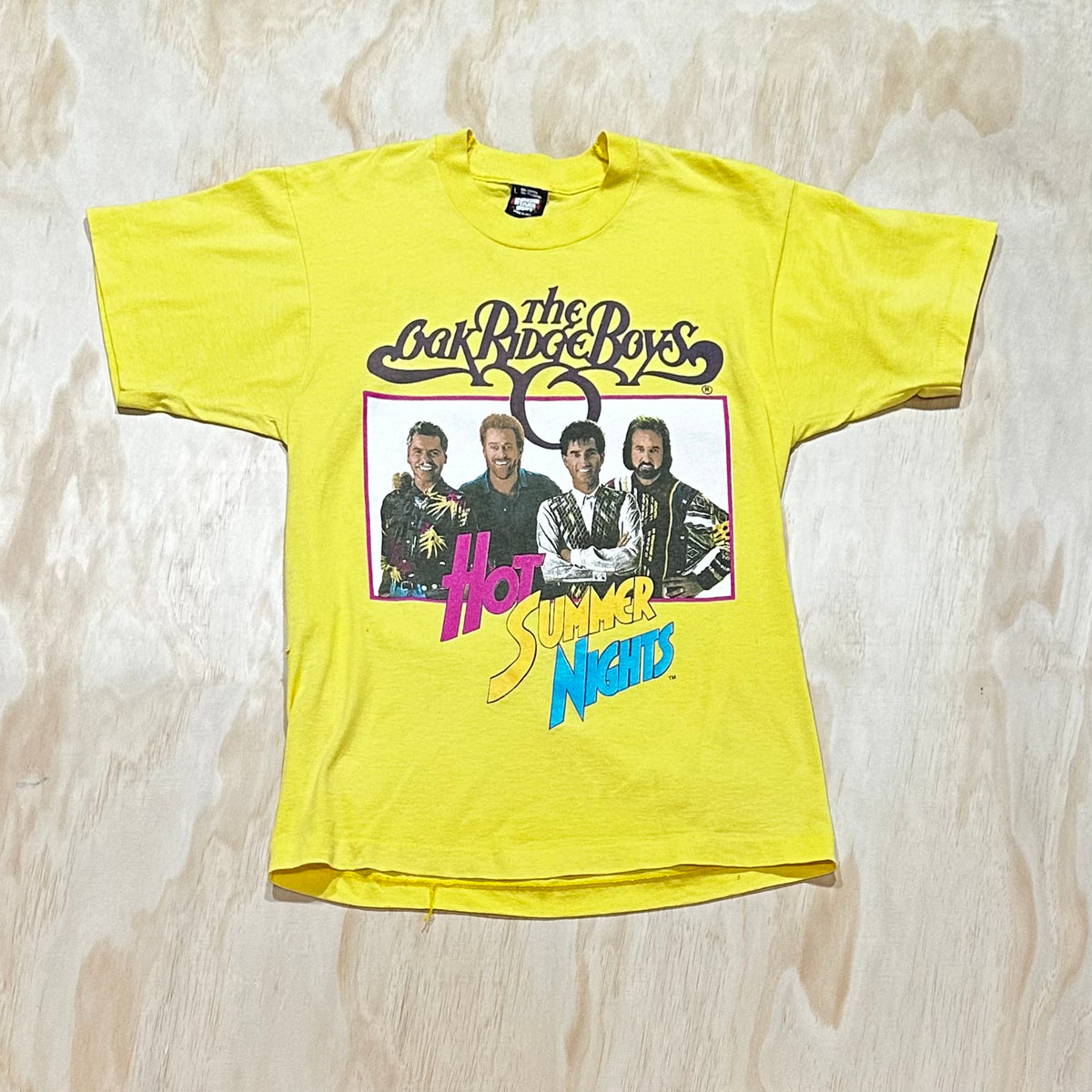 Vintage 80s The Oak Ridge Boys T Shirt Hot Summer Nights