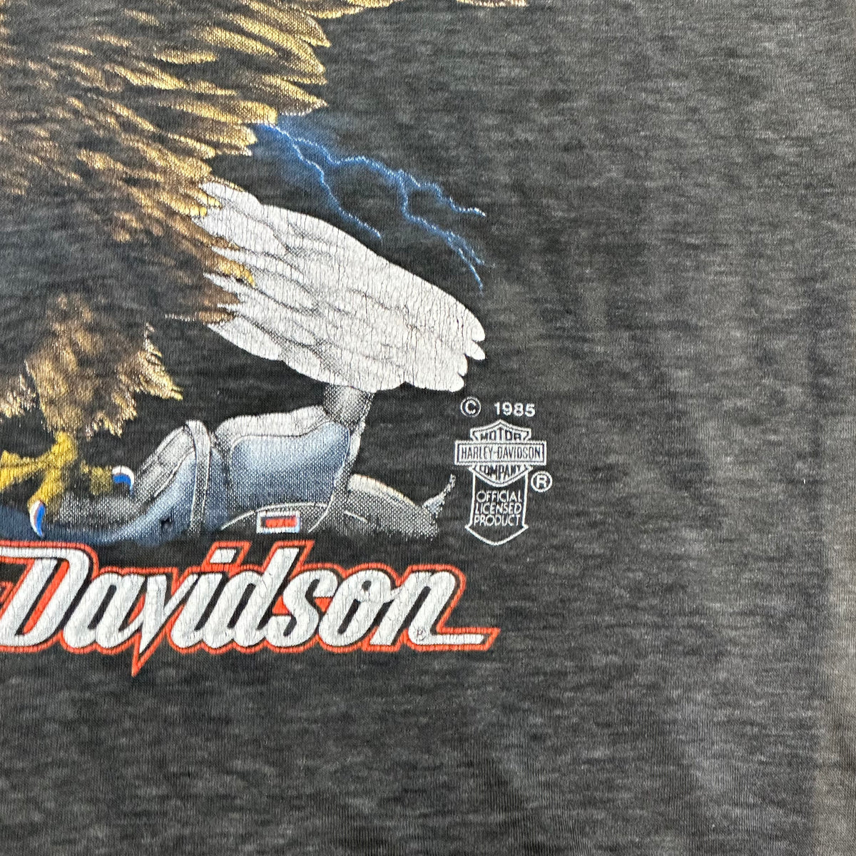 1985 Vintage Harley Davidson House Of Harley Anchorage Alaska shirt