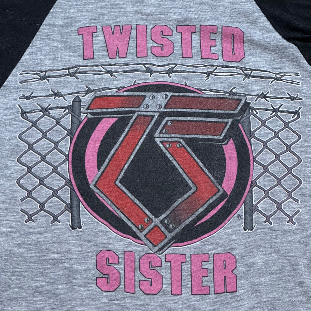 1983 Vintage Twisted Sister You Cant Stop Rock N Roll womens shirt