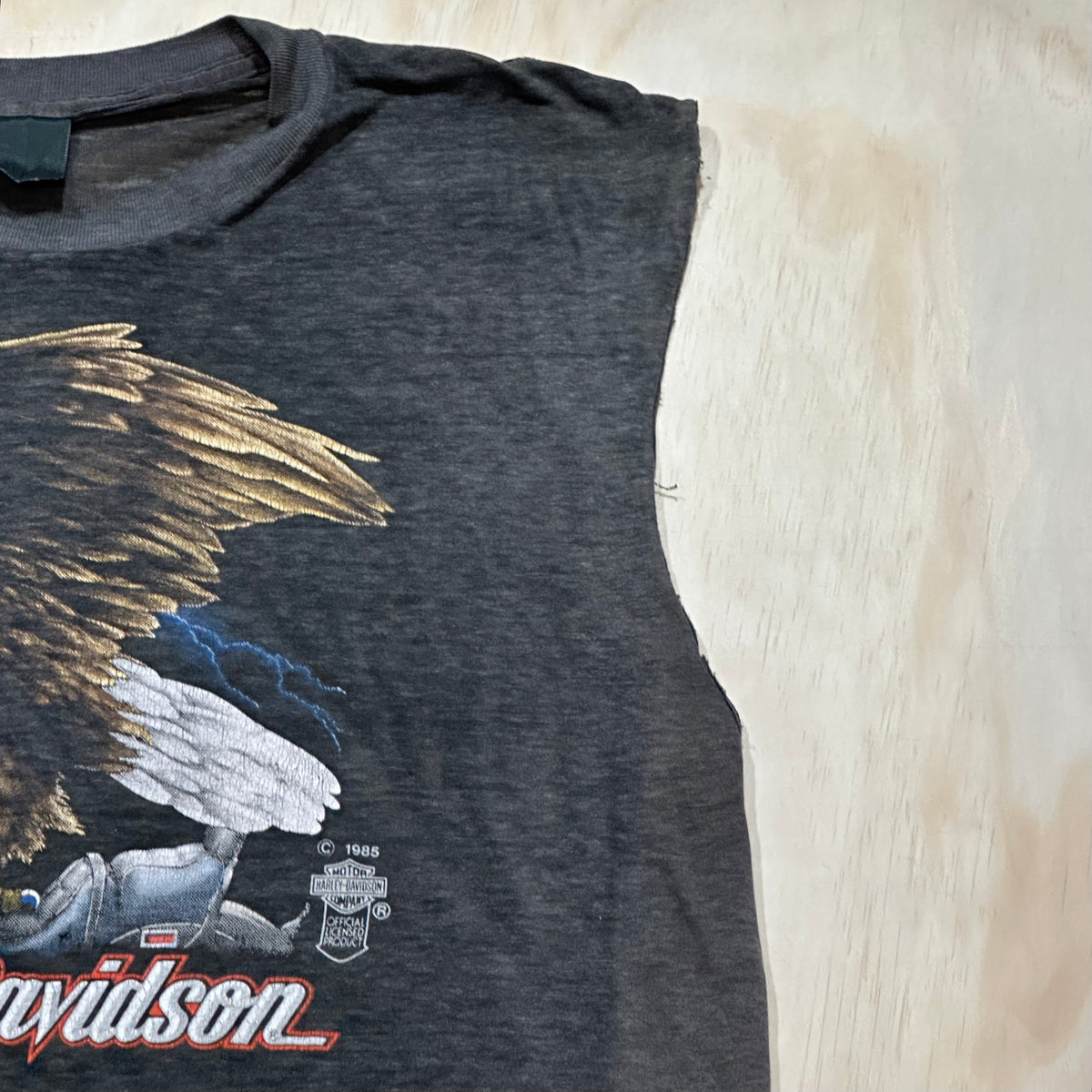 1985 Vintage Harley Davidson House Of Harley Anchorage Alaska shirt