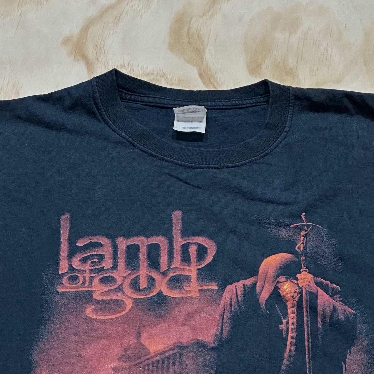Vintage Lamb Of God t-shirt Heavy Metal band tee