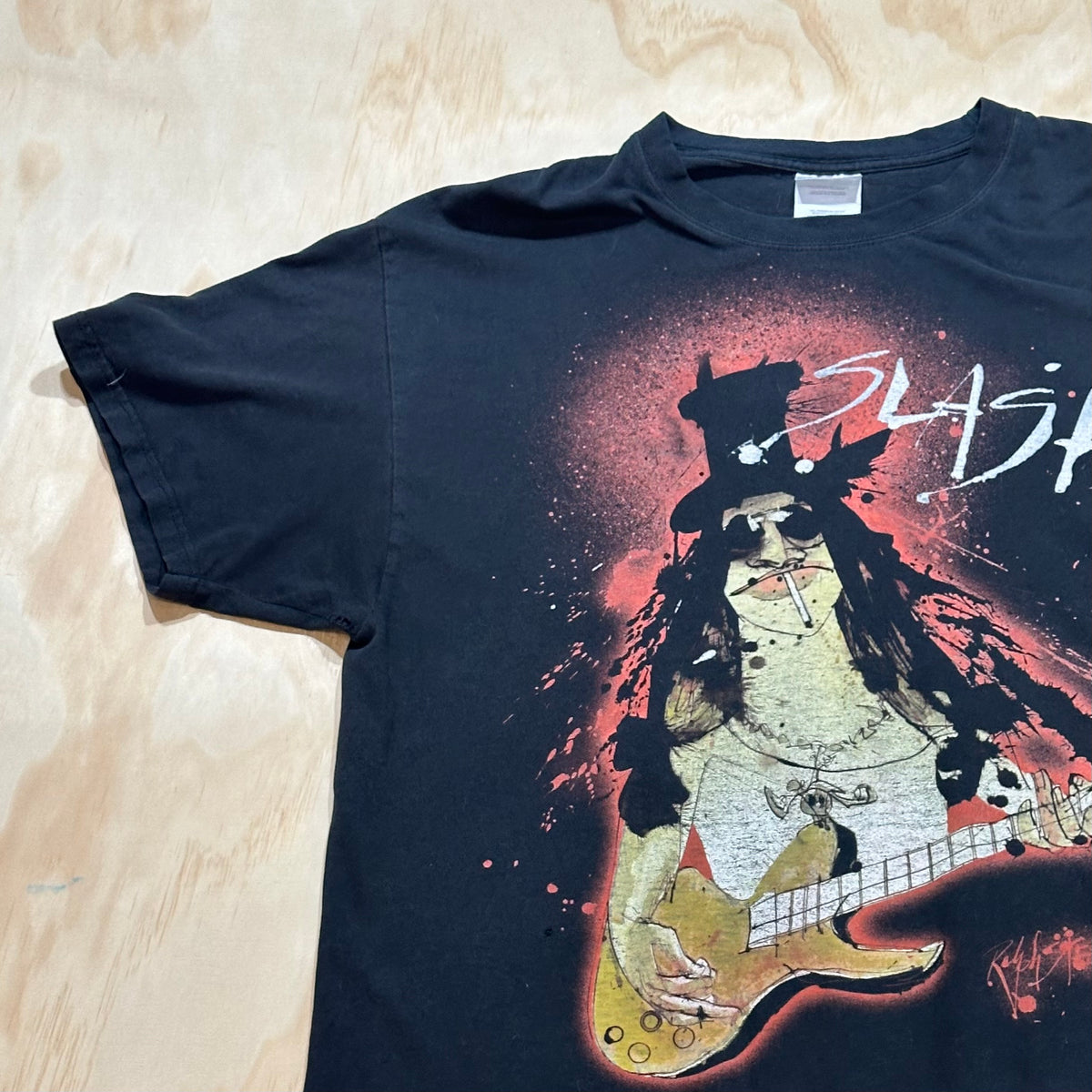 Vintage 2011 Slash Band Tee • Ralph Steadmam Graphic • Tour Shirt