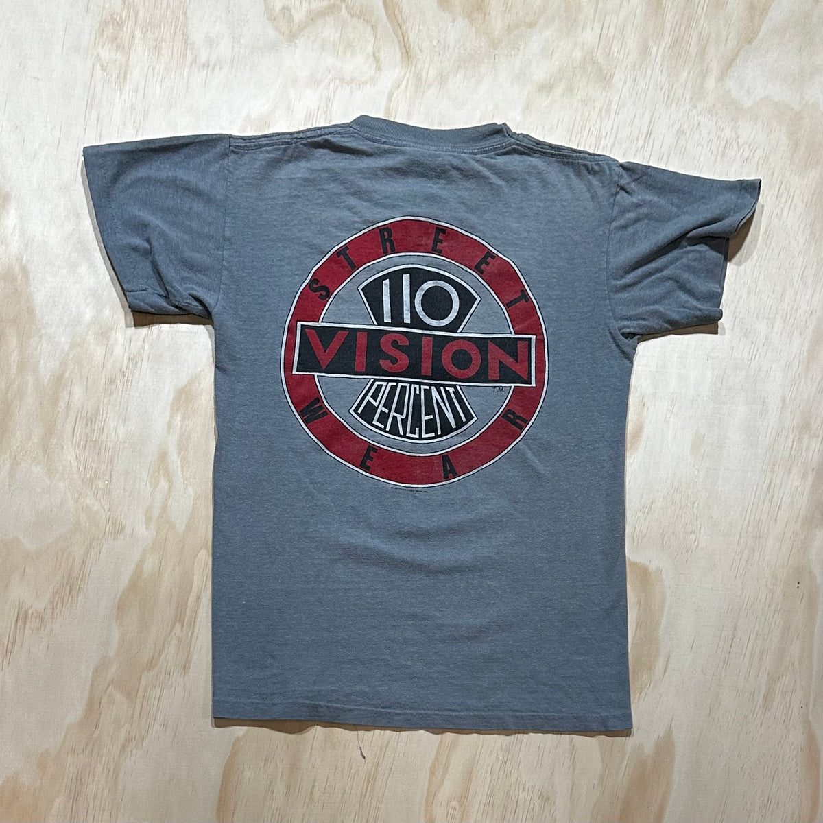 Vintage 80s Vision Street Wear Skateboard Shirt kids large
