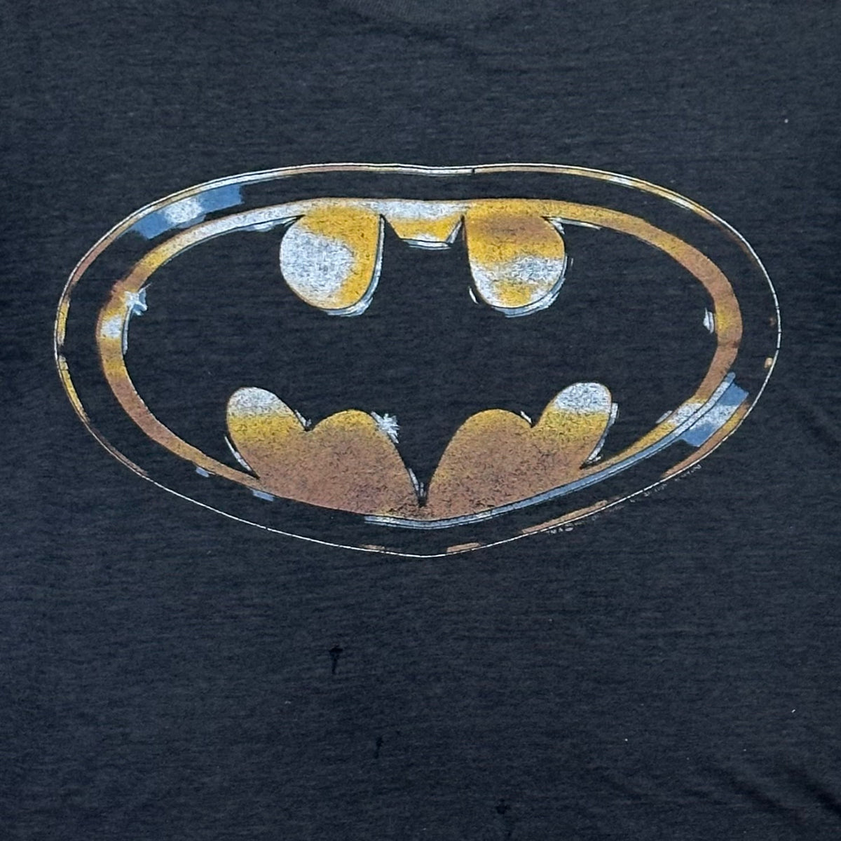 Vintage 80s Batman Movie Promo T-shirt 1989 DC Comics inc.