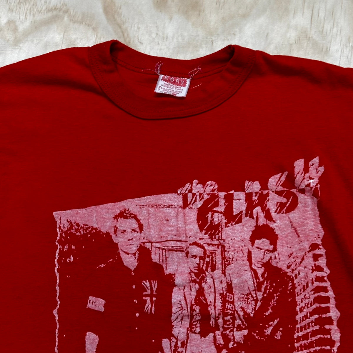 Vintage Original The Clash Graphic T shirt Women’s