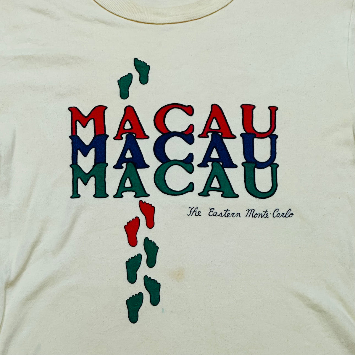 80s Vintage Macau Eastern Monte Carlo womens shirt