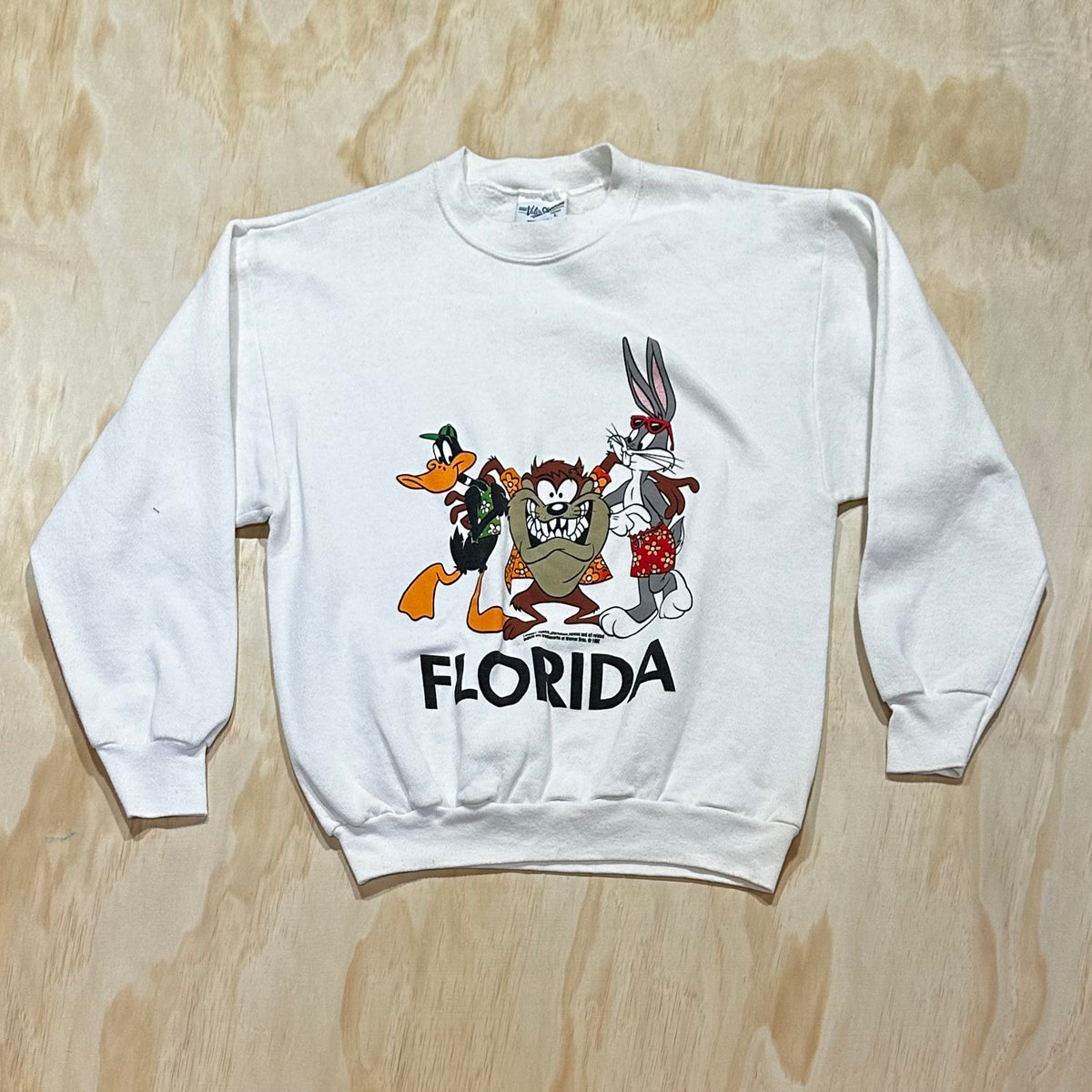 Vintage 1992 LOONEY TUNES Crewneck Florida sweatshirt