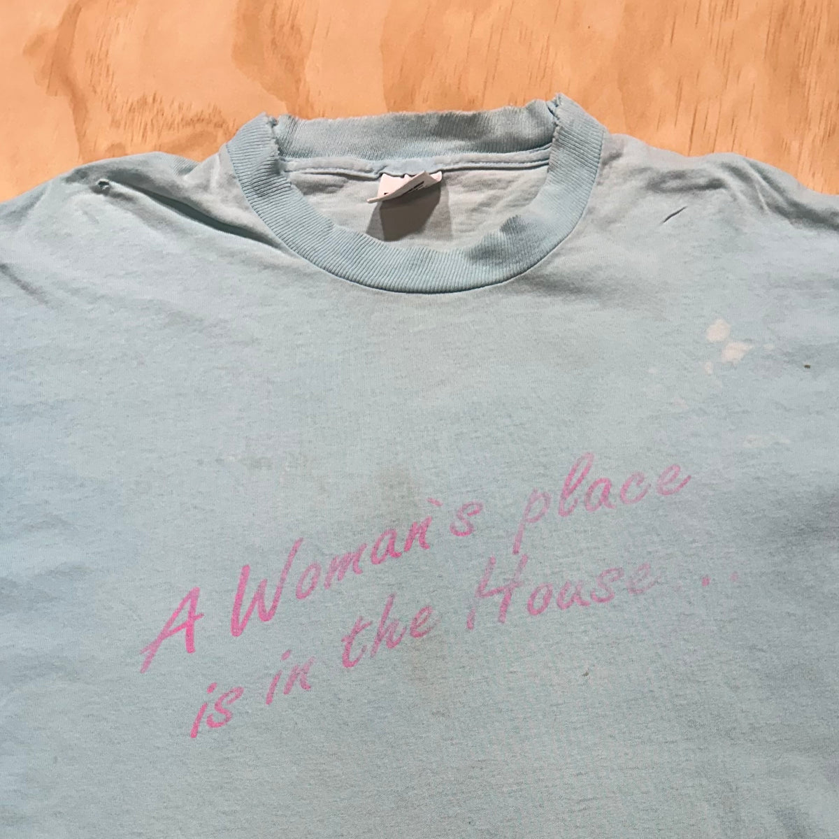 Vintage 90s Graphic tee • Edmonton Women’s Liberal Policy Association • A women’s place is in the house & In  Senate!