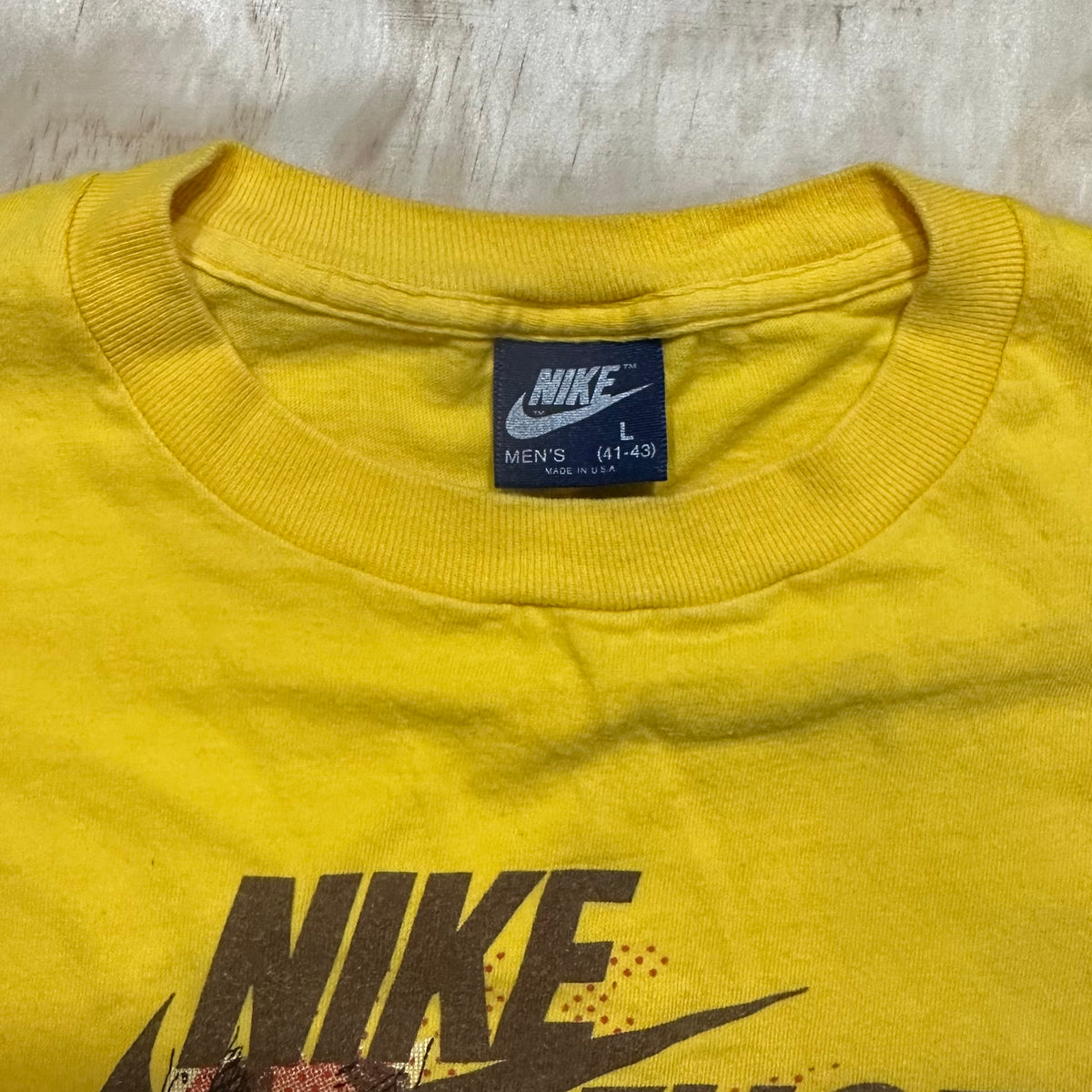 Vintage 80s Nike Eugene 14th Anniversary Run Blue Tag Long Sleeve