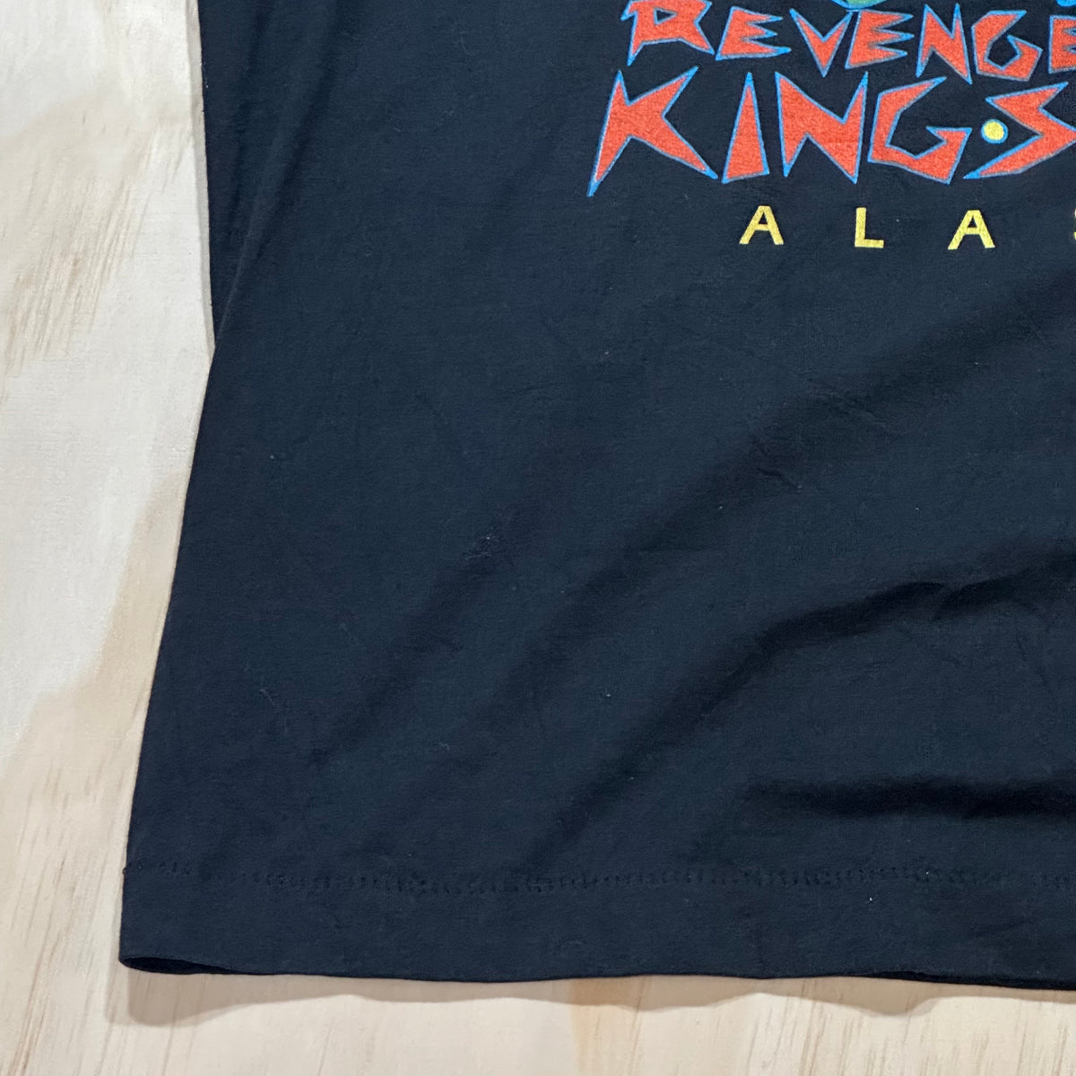 90's Vintage Revenge of the king salmon shirt Alaska