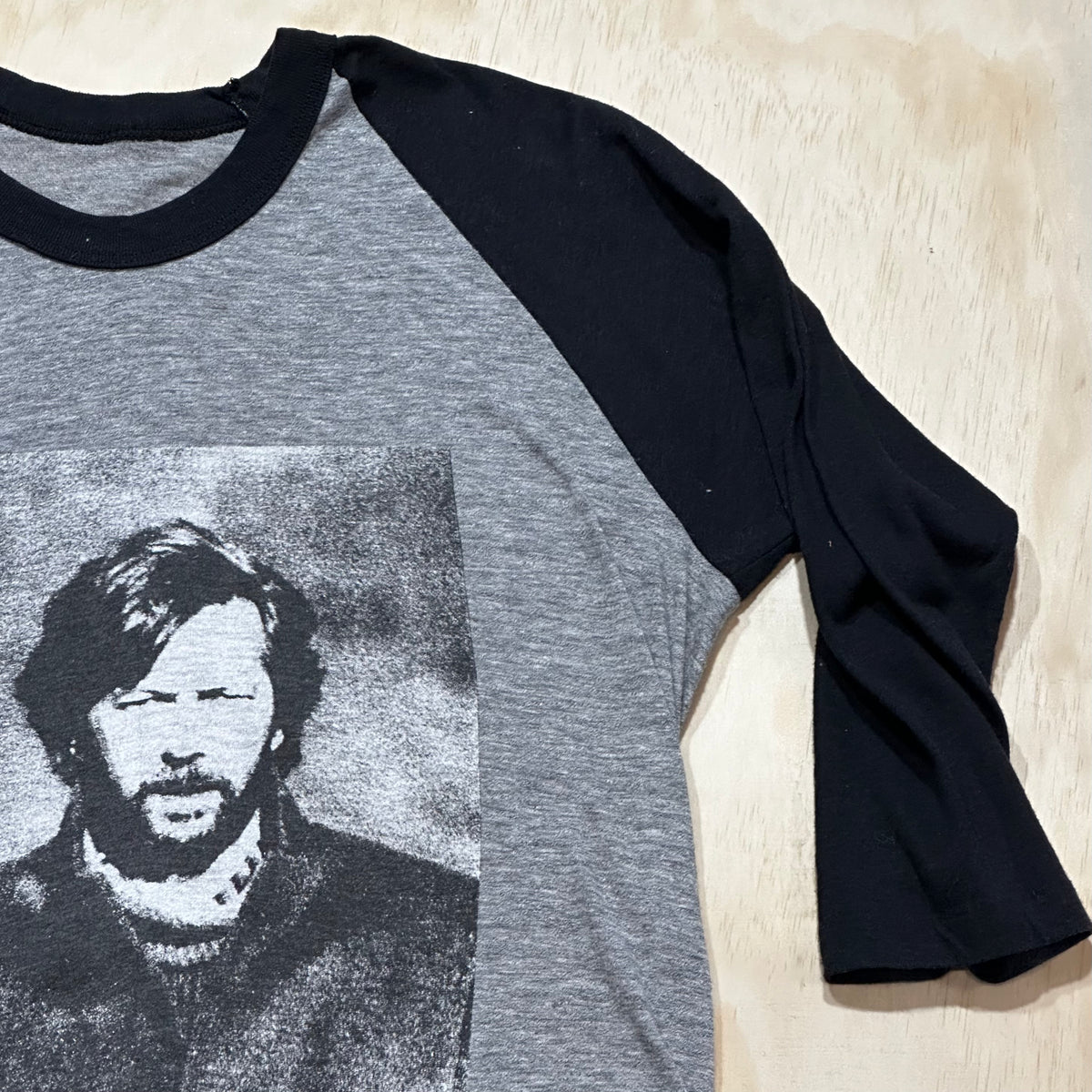 Vintage 80s Eric Clapton 1985 Behind The Sun Raglan Shirt
