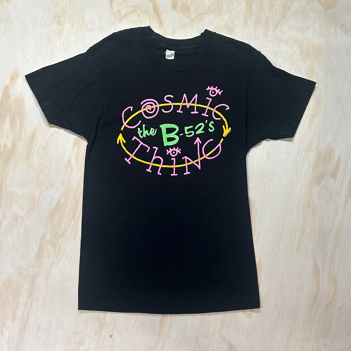 1989 Vintage The B-52's Cosmic Thing Tour Shirt