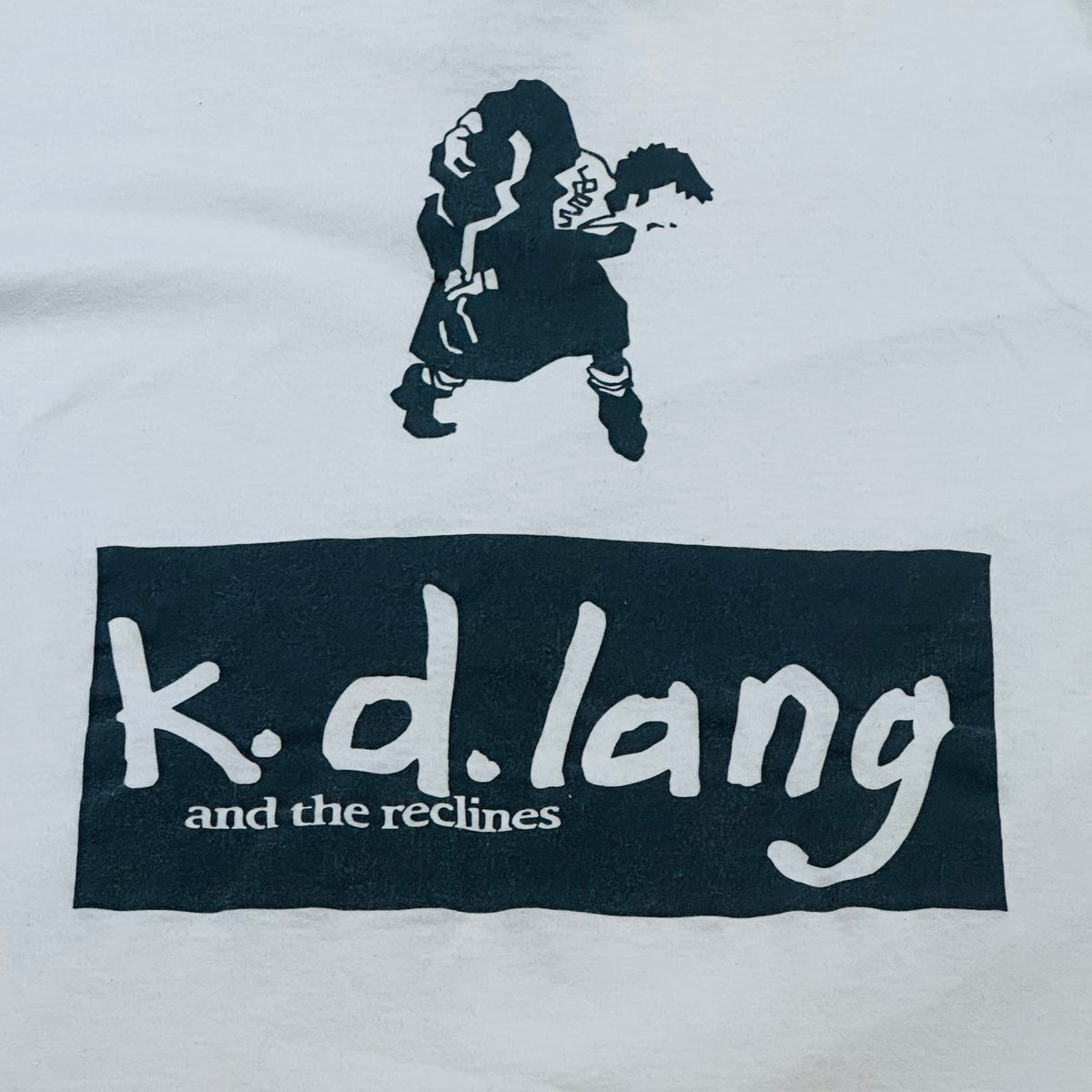 1985 RARE Vintage K.D LANG and The Reclines concert shirt