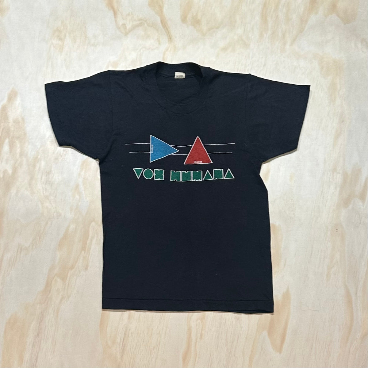 Vintage 80s Womens VOX HUMANA chamber choir shirt