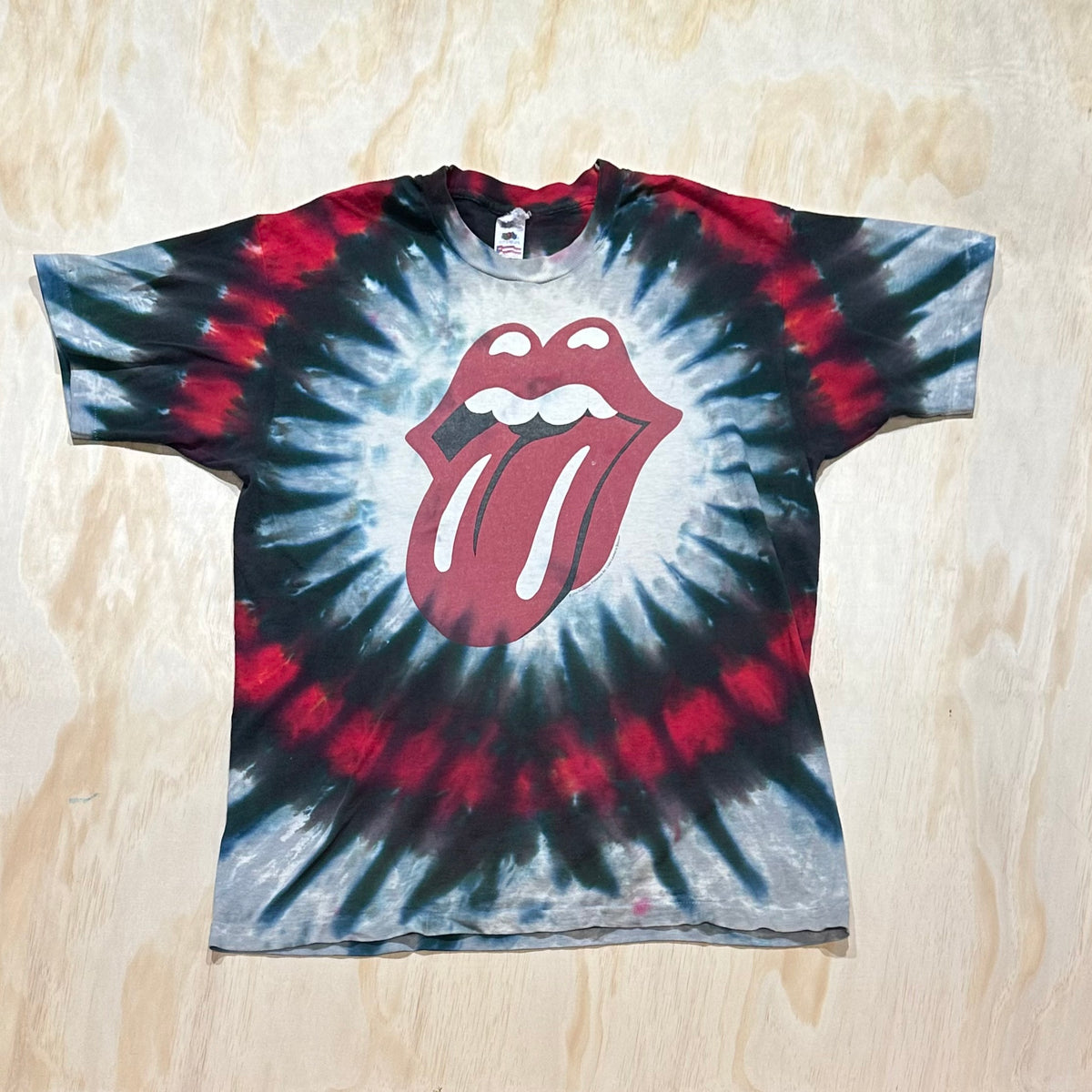 1994 Vintage The Rolling Stones Tie Dye VooDoo Lounge Tour T-Shirt