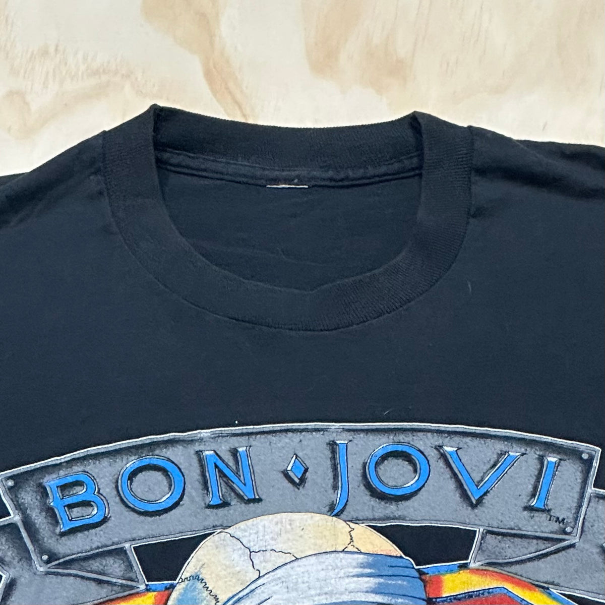 1989 Vintage Bon Jovi tour tee 'We're back kickin' ass' shirt