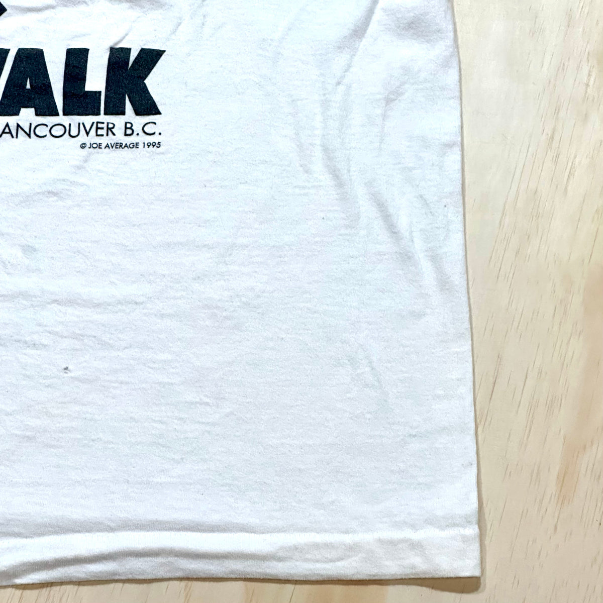 1995 Vintage Stanley Park Vancouver B.C Aids Walk shirt