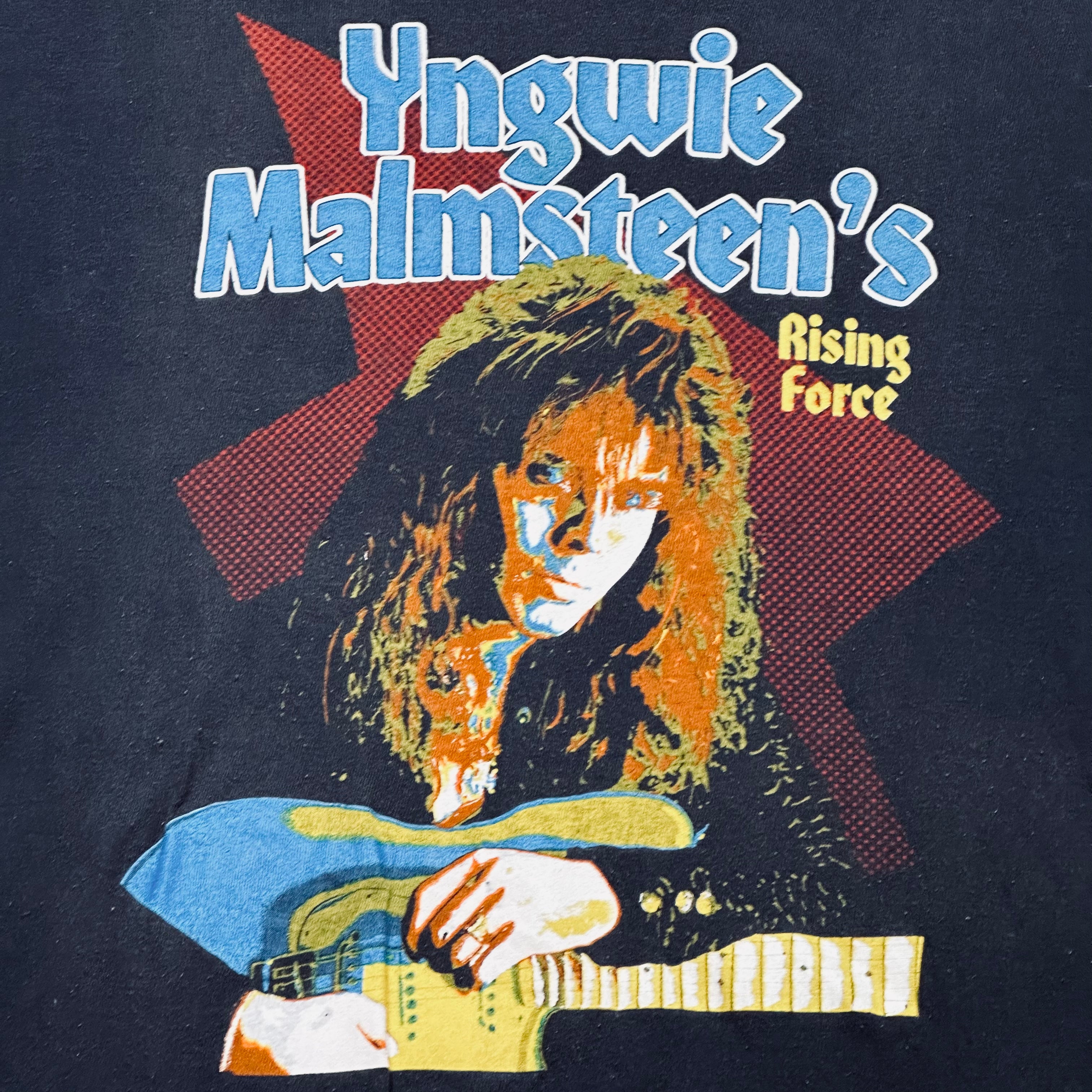 Rare 80s Vintage Yngwie Malmsteen's Odyssey Rock Tour Shirt – Mintage  Vintage