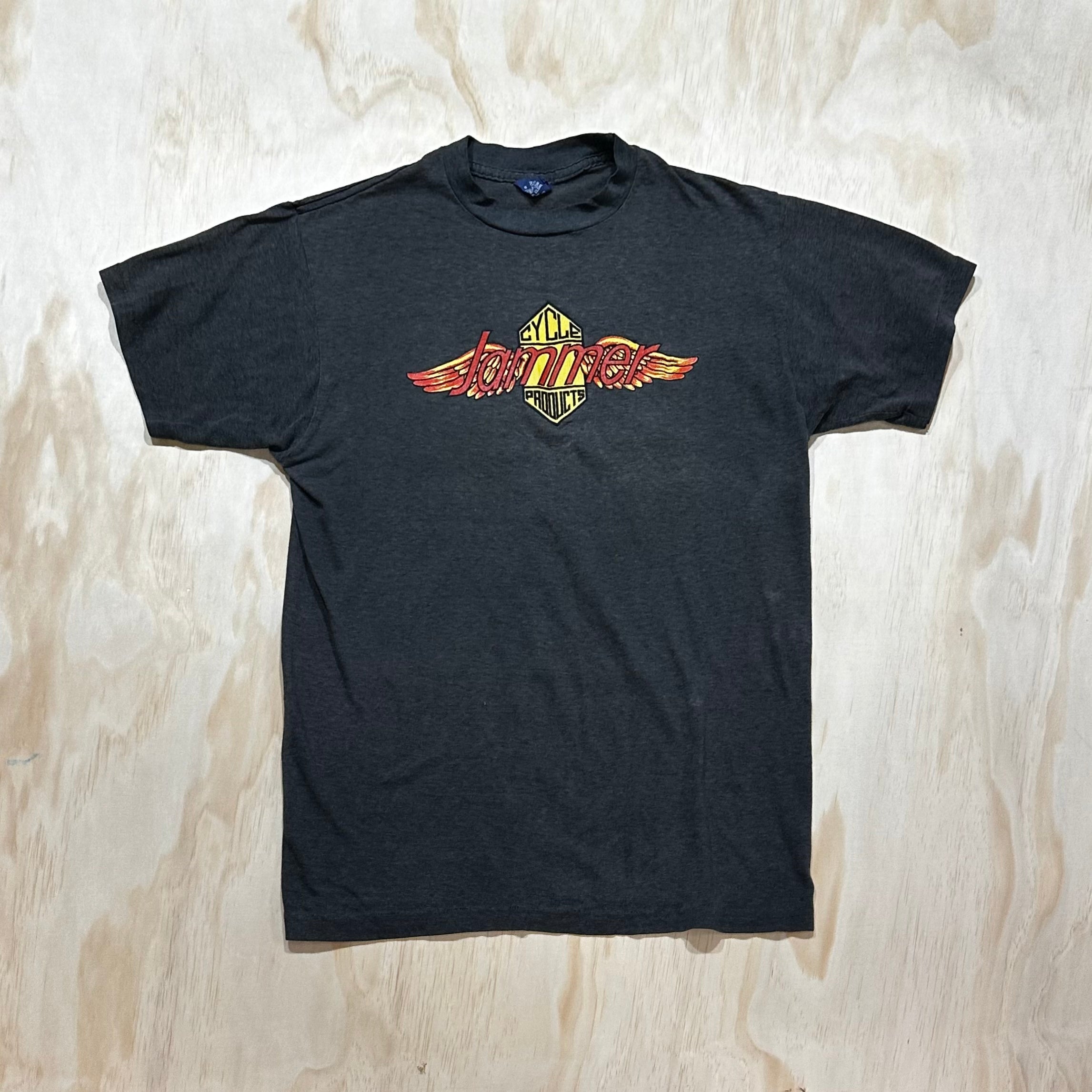 Jammer Cycle Products Tシャツ X-Large ダーク 80's Vintage Jammer Cycle Products shirt – Mintage Vintage