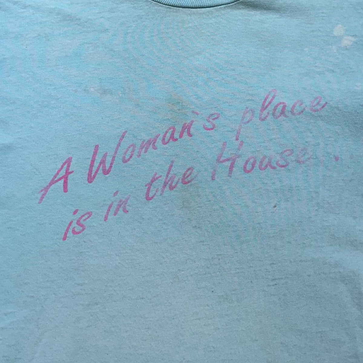 Vintage 90s Graphic tee • Edmonton Women’s Liberal Policy Association • A women’s place is in the house & In  Senate!