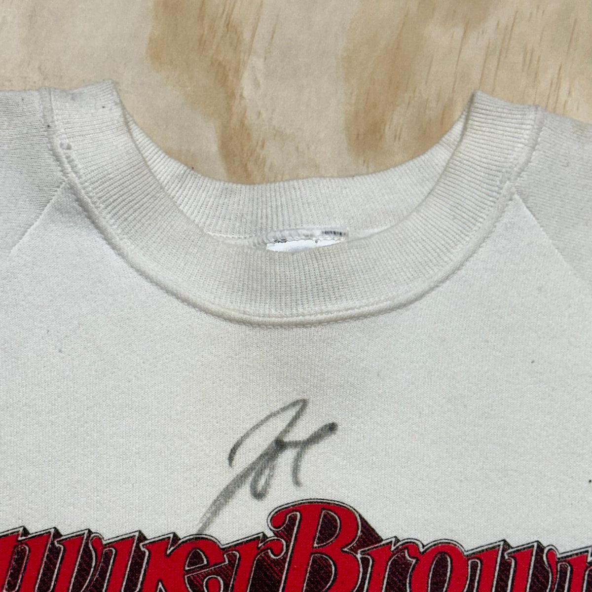 VTG 90s Signed Sawyer Brown Crewneck The Boys Are Back The Race Is On Sweatshirt