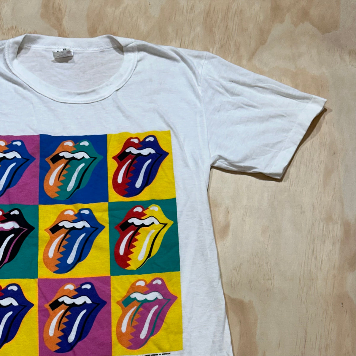 Vintage 1989 Rolling Stones Steel Wheels tour t-shirt