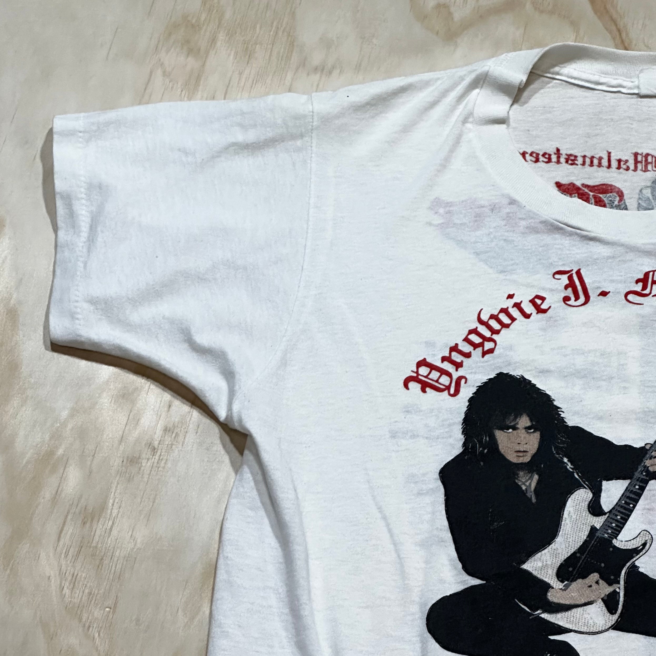 YNGWIE J MALMSTEEN ツアーシャツ サイズL YNGWIE J MALMSTEEN ツアーシャツ サイズL Yngwie Malmsteen