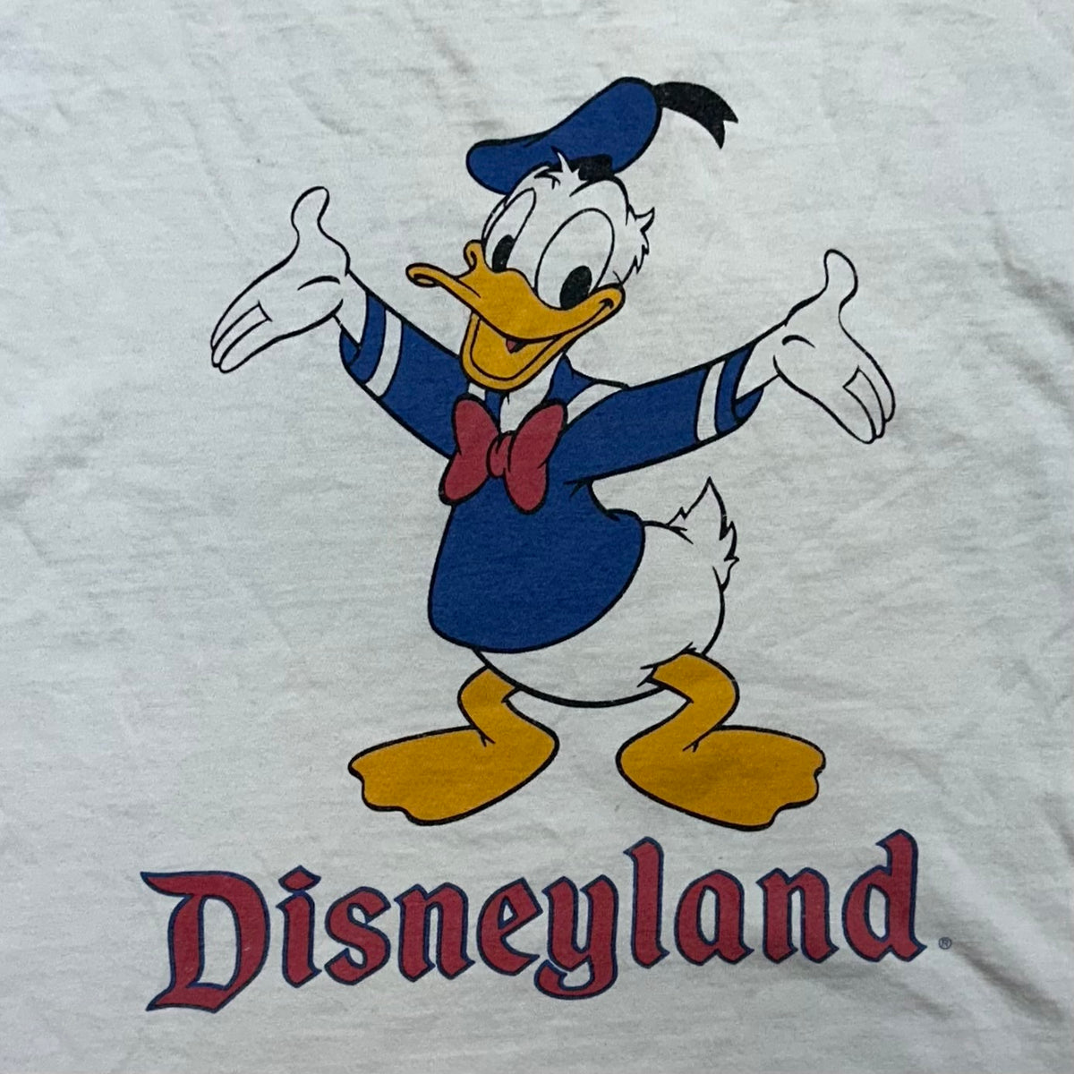 Vintage 80s Rare Walt Disney Production Donald Duck T-Shirt