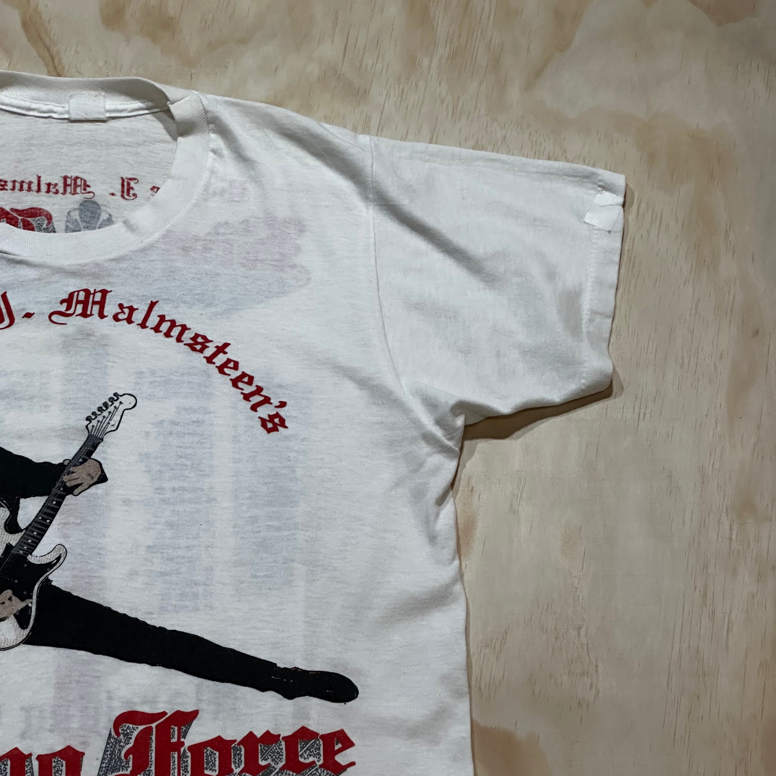95年 YNGWIE MALMSTEEN ジャパンツアーTシャツ Vintage 90s Yngwie Malmsteen Japan Tour 95 Longsleeve T-shirt - Etsy