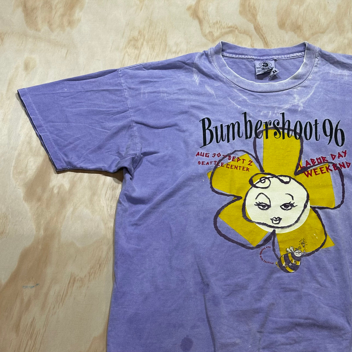 Vintage 1996 Bumbershoot Festival t-shirt • The Seattle Arts Festival