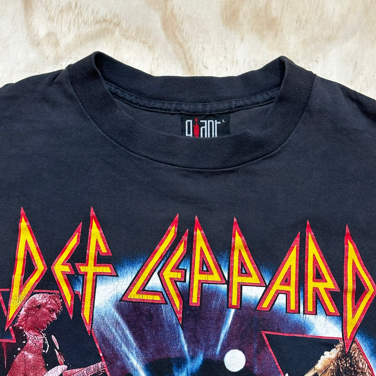 Vintage 1993 Def Leppard The 7-Day Weekend Tour Live T-Shirt