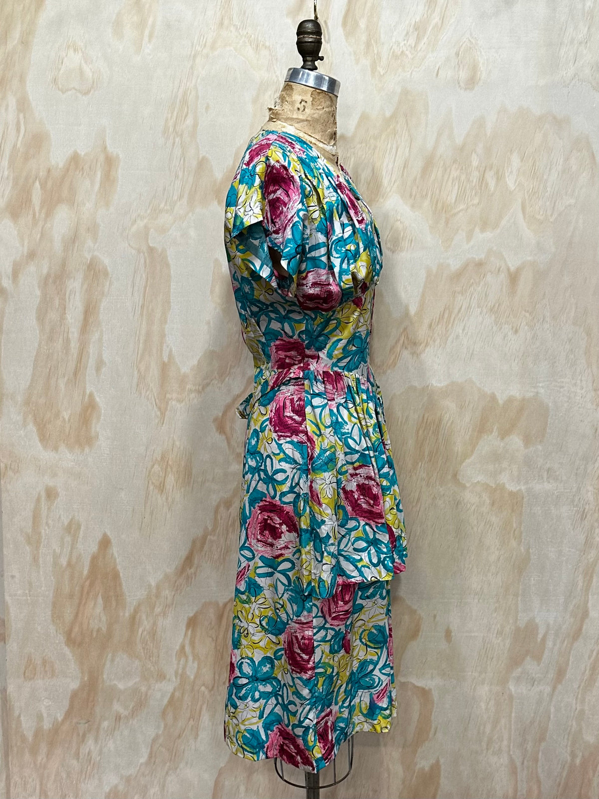 Vintage 70s Floral Dress • Summer Dress