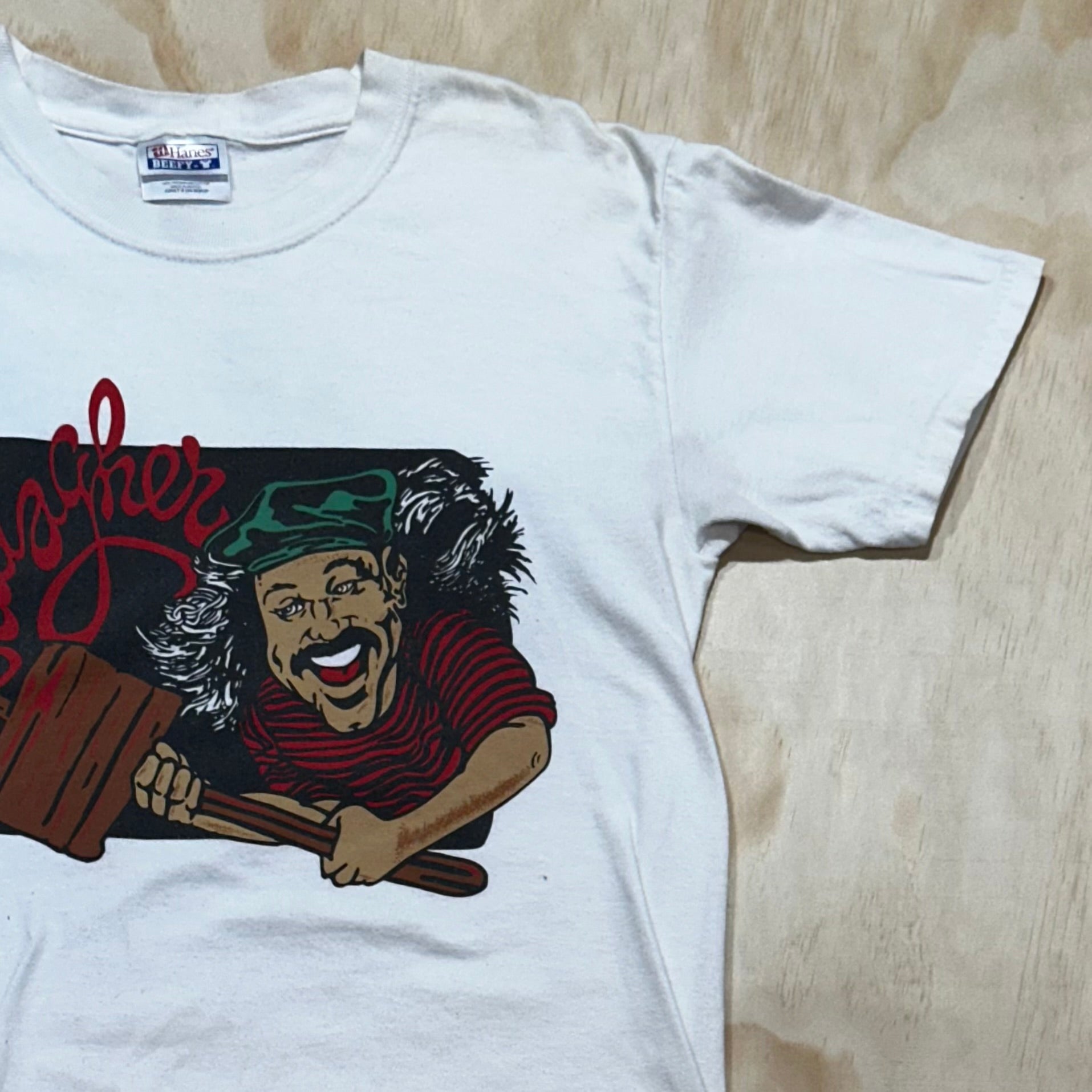Vintage 90s Gallagher Comedian shirt Signed “to Sarah” – Mintage