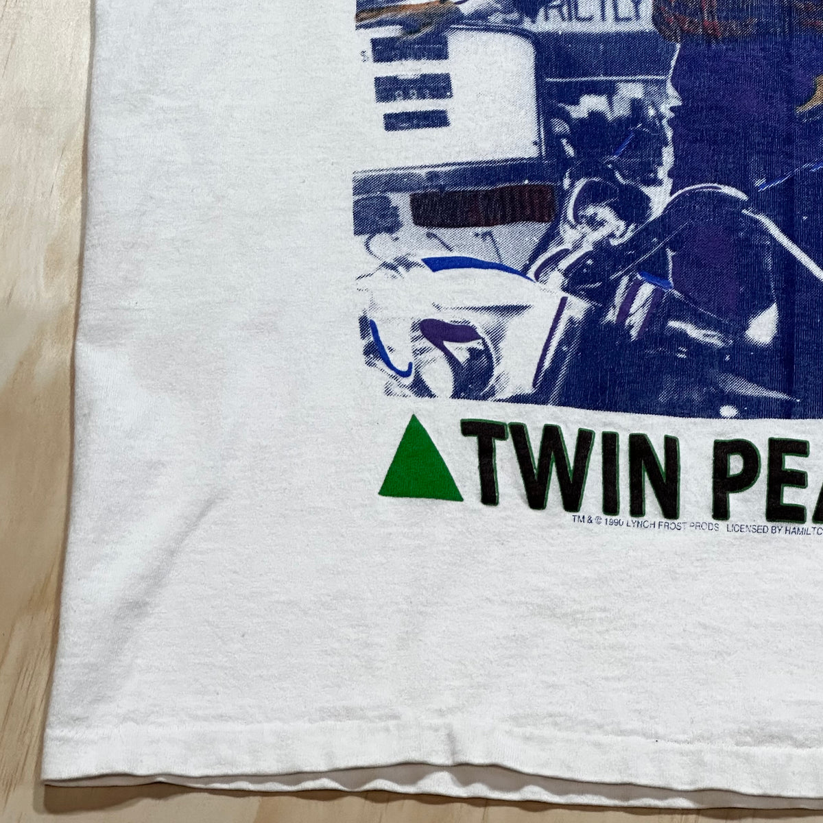 Vintage 90s Twin Peaks Tv Tshirt • Big Ed & James Hurley 1990