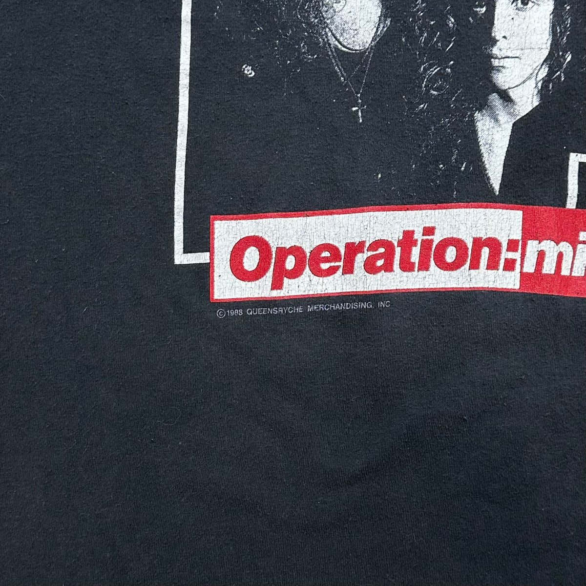 Vintage 80s Queensryche Operation Mindcrime T-Shirt