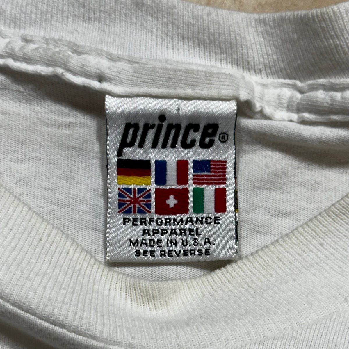 Vintage Tennis Prince Performance Apparel 1990's T-Shirt