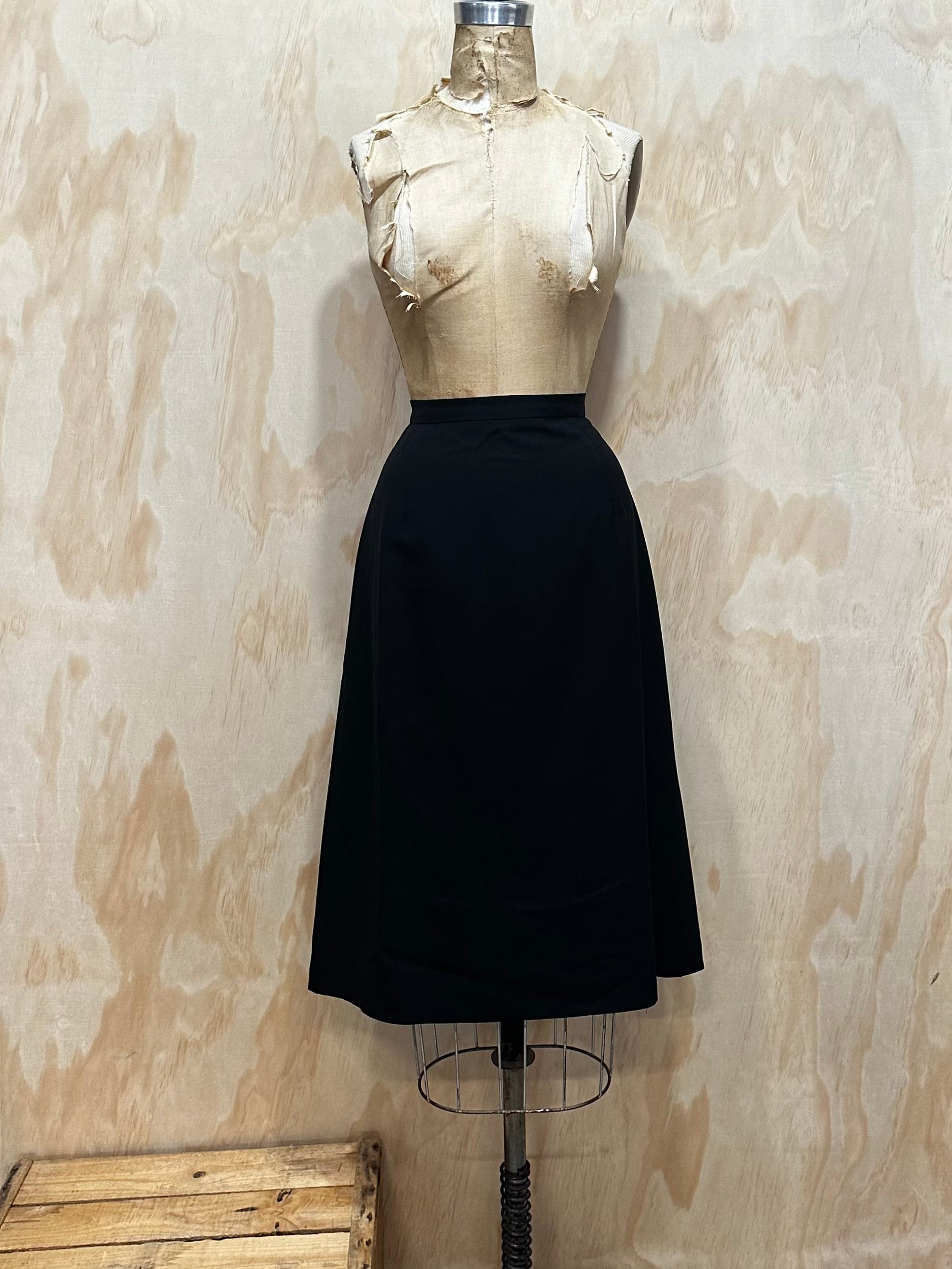 50s skirt black best sale