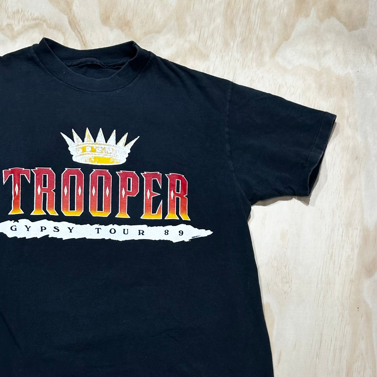 VTG 1989 TROOPER Gypsy Tour Concert Band Tshirt