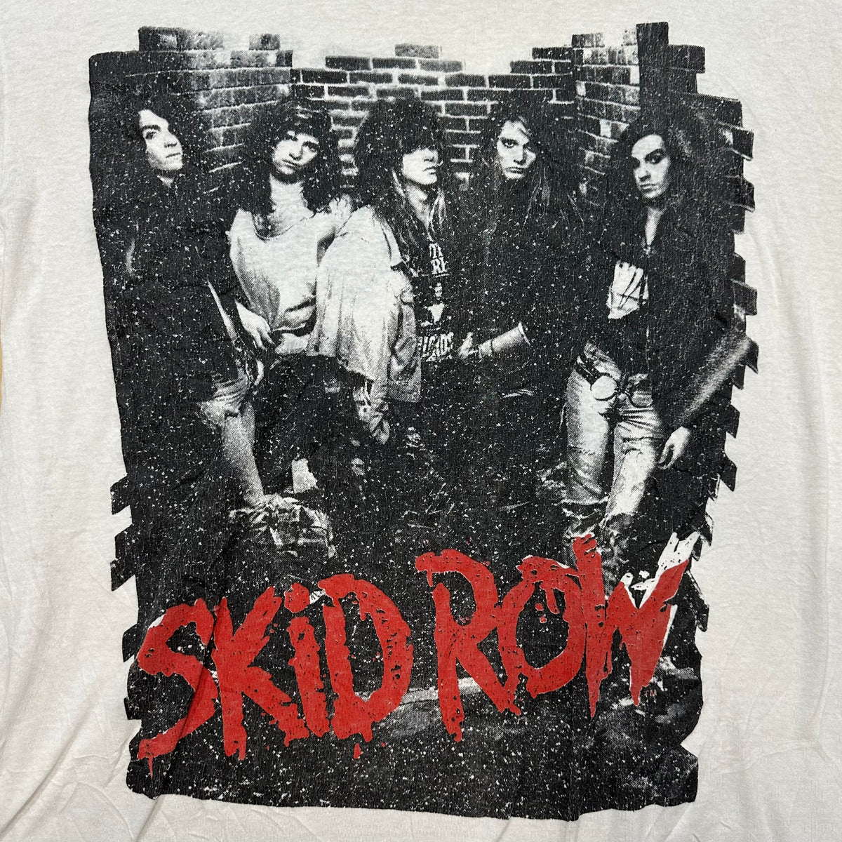 Vintage 80s Skid Row • Youth Gone Wild 1989 T Shirt • Punk Rock Band