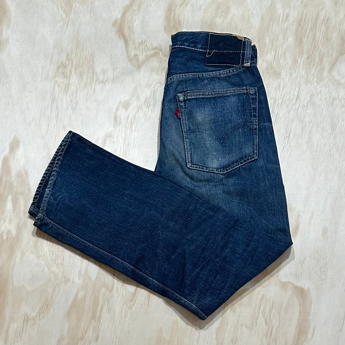 Rare 60s Levi's 501 Hidden Rivets Big E Selvedge Redline Jeans