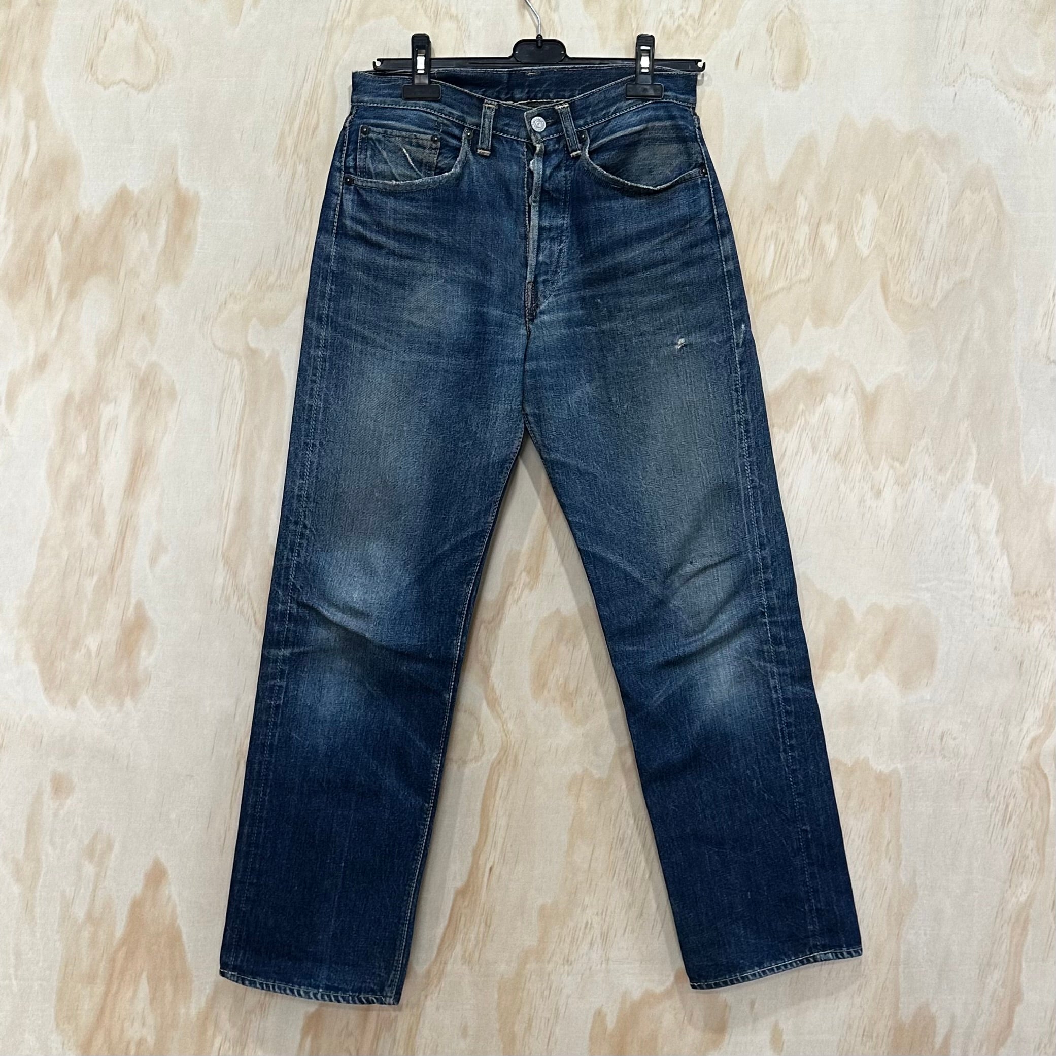 Rare 60s Levi's 501 Hidden Rivets Big E Selvedge Redline Jeans