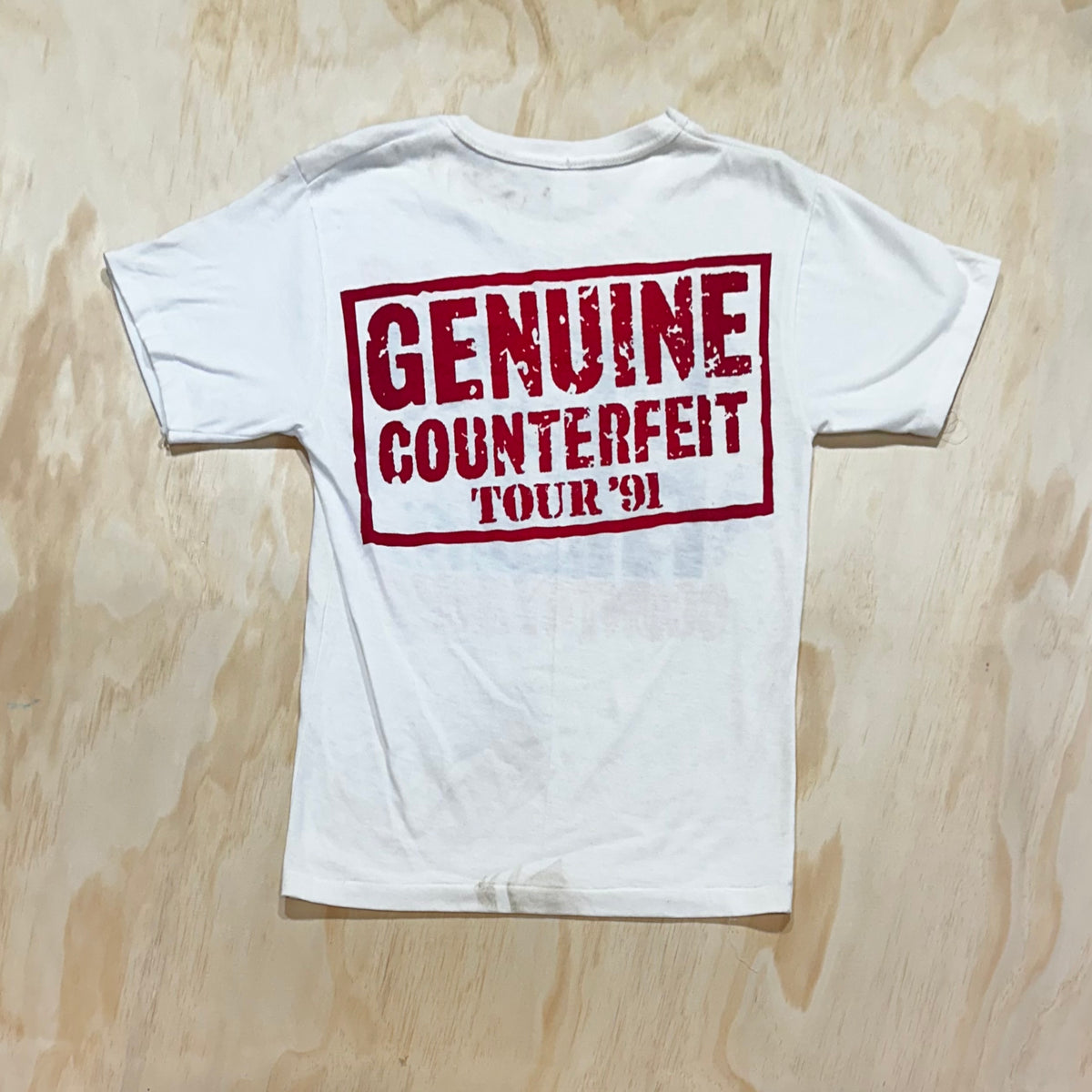 Vintage RARE 90s SIGNED Living Legends of Country music Genuine Counterfeit Tour 1991 T-shirt