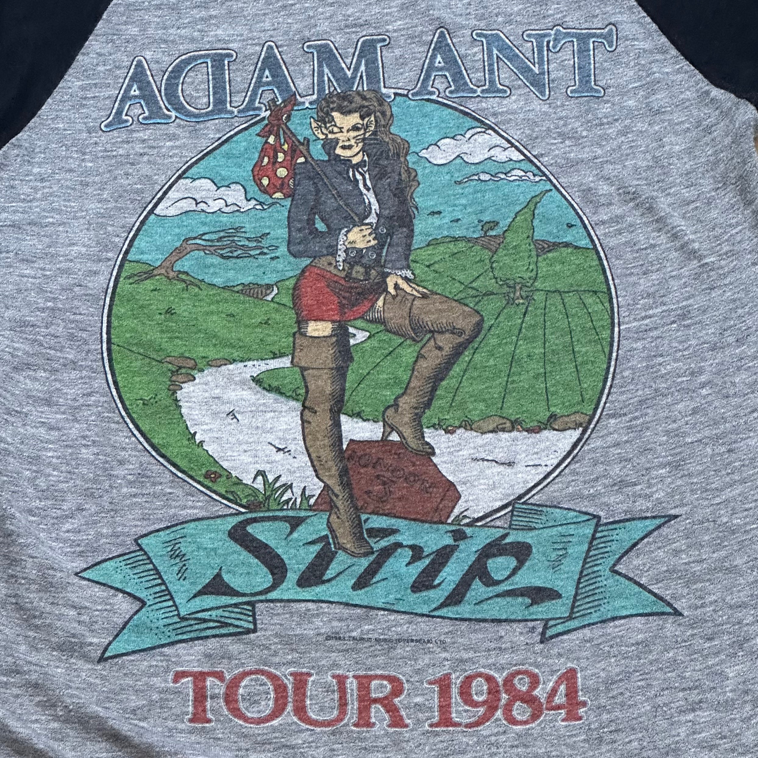 1984 Vintage STRIP Adam Ant Tour Shirt – Mintage Vintage