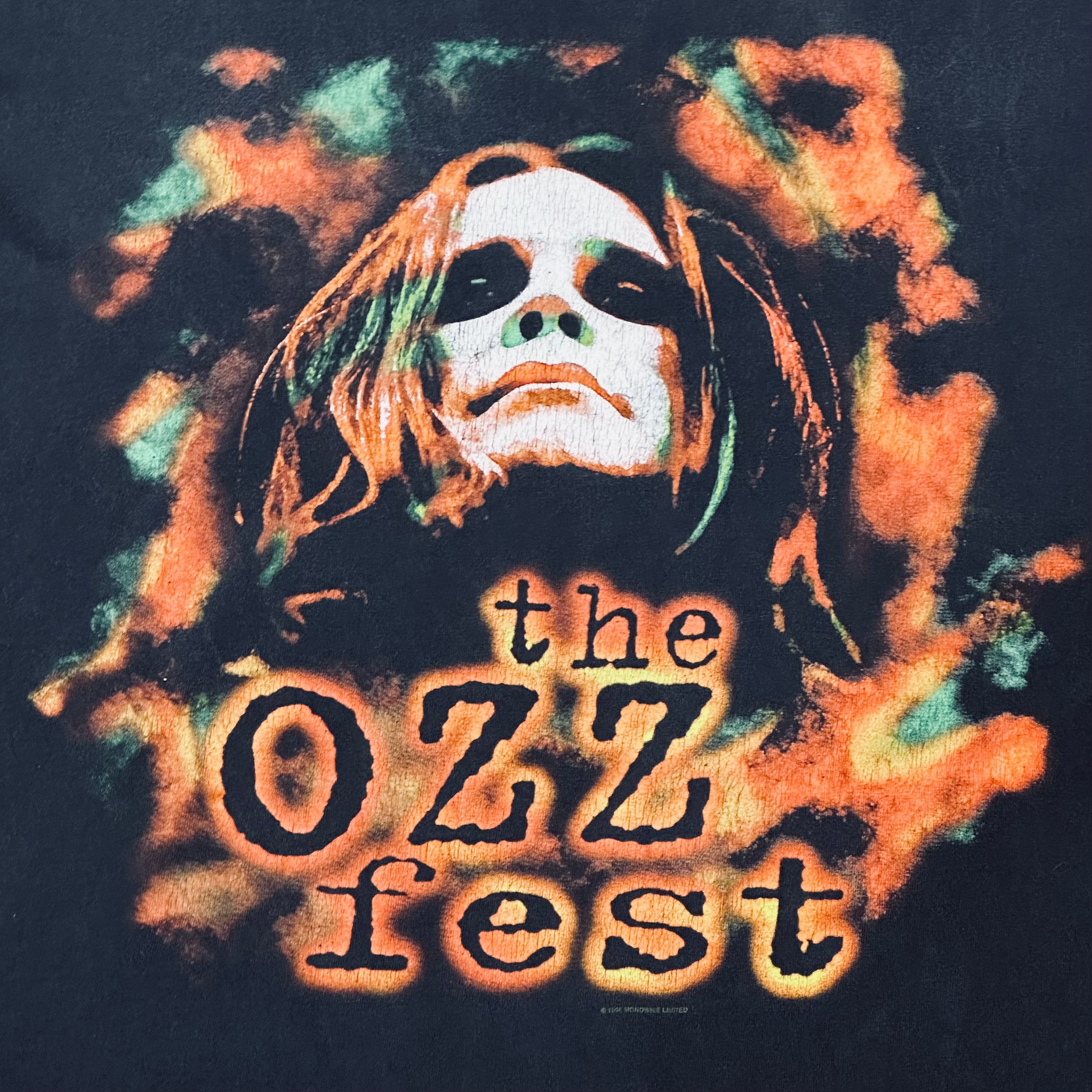 1996 Vintage The Ozz Fest Ozzy Osbourne tour shirt – Mintage Vintage