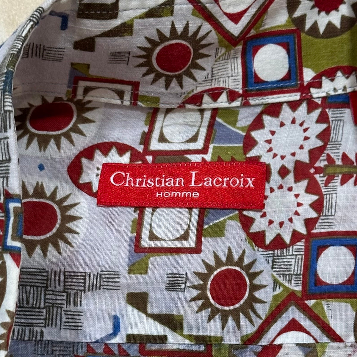 christian lacroix men's dress shirts Christian Lacroix Dress Shirt Mens Medium 15.5 Gray Solid Slim Fit Long Sleeve