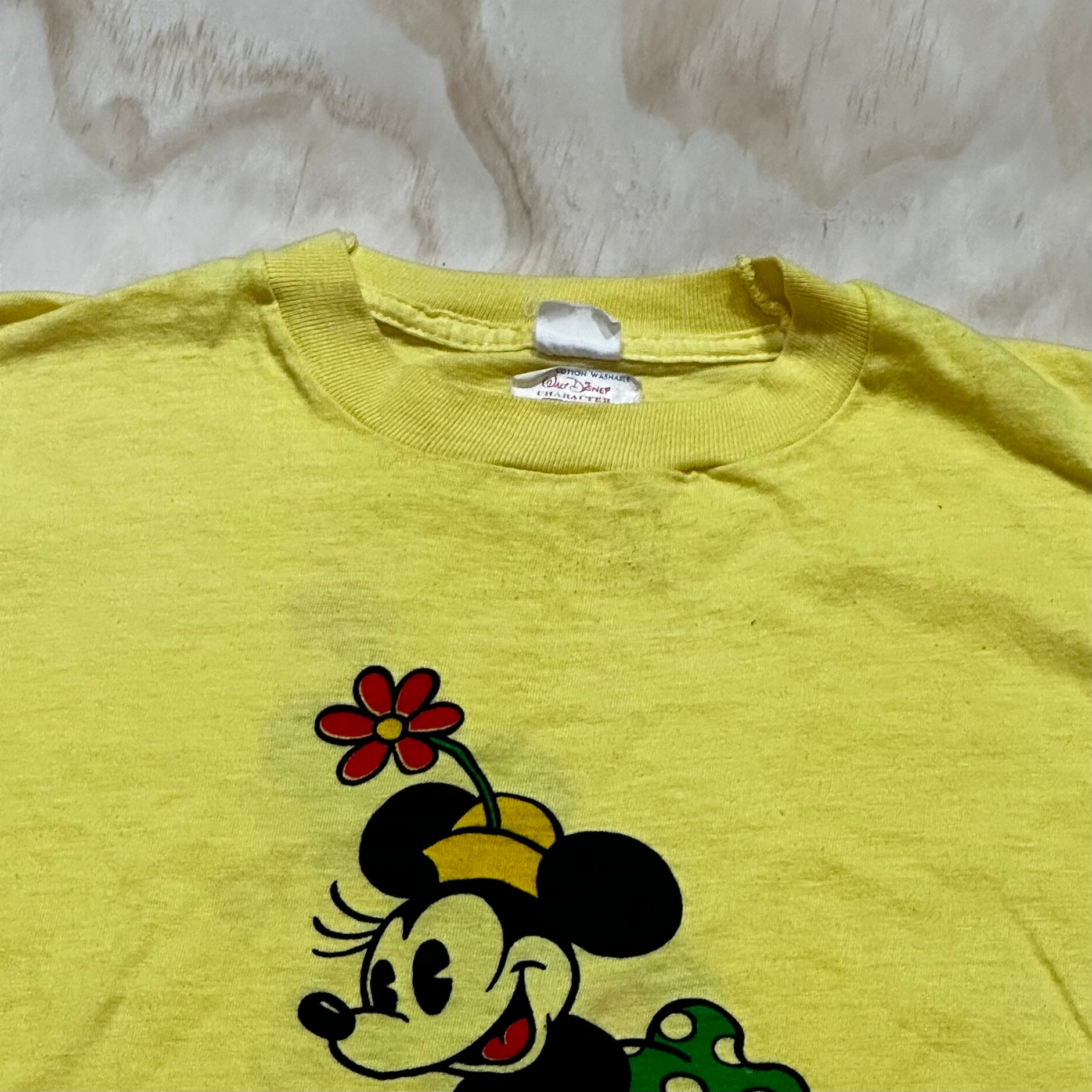 Yellow minnie best sale mouse shirt