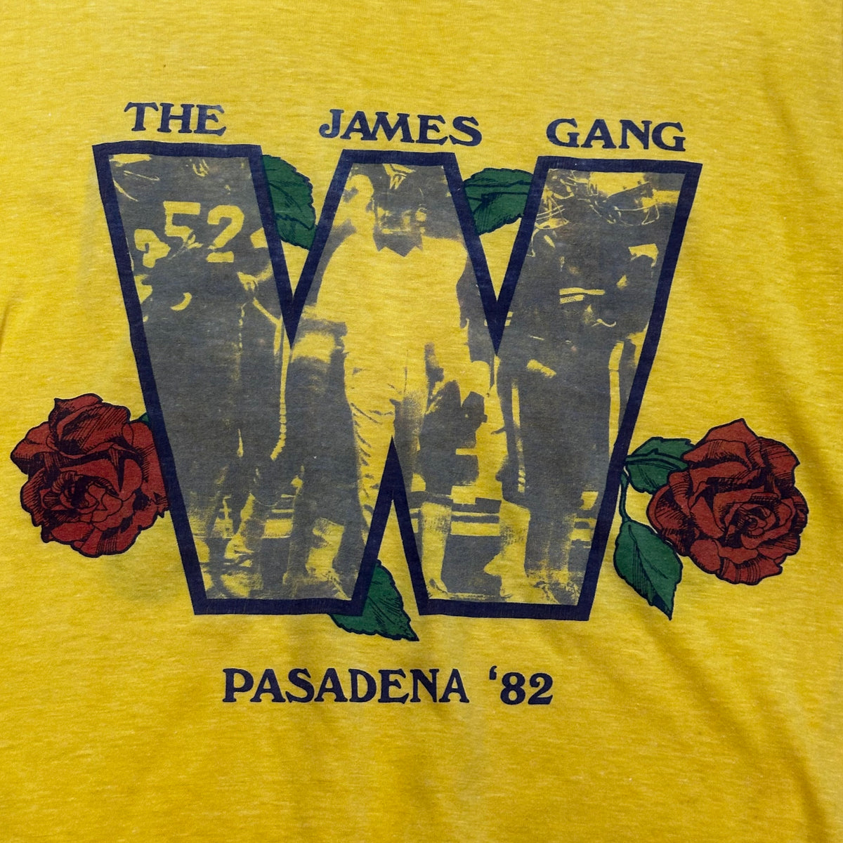 Vintage 80s The James Gang 1982 Pasadena Adidas