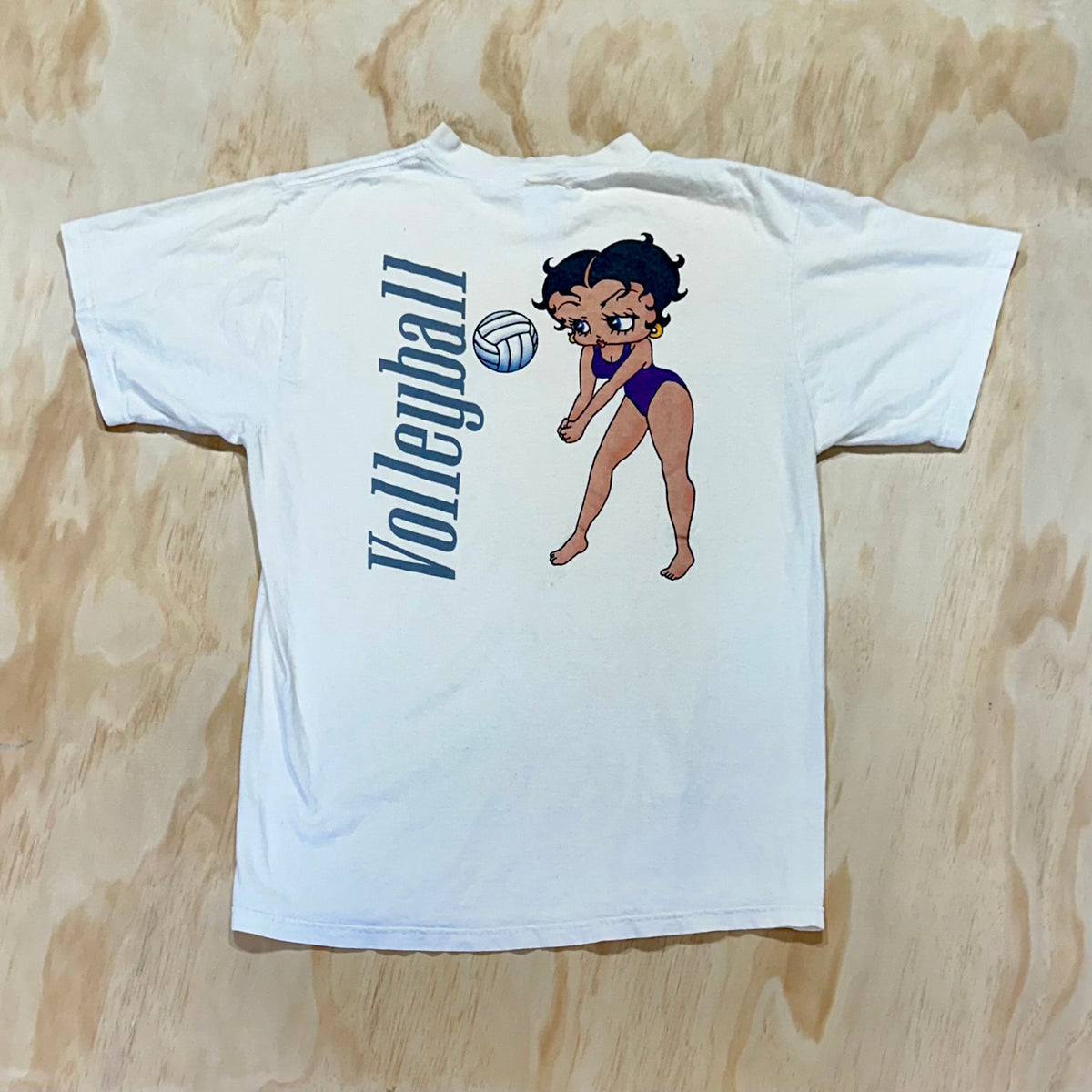 Vintage 90s Betty Boop Volleyball Tshirt 1997